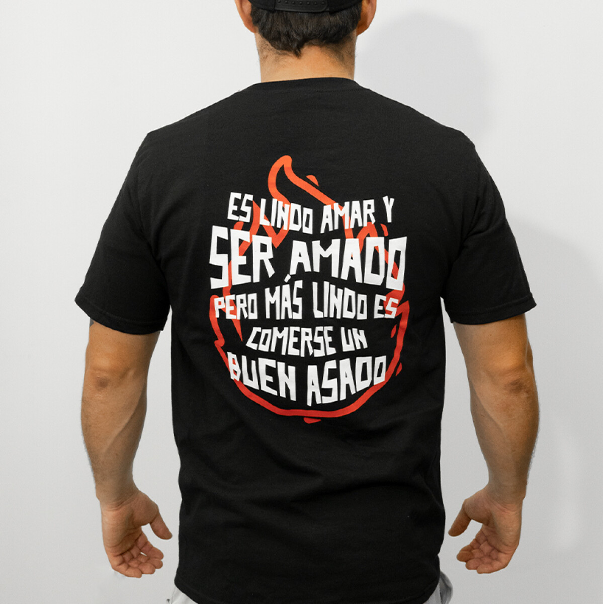 Remera Brasas Frase 4 - M 