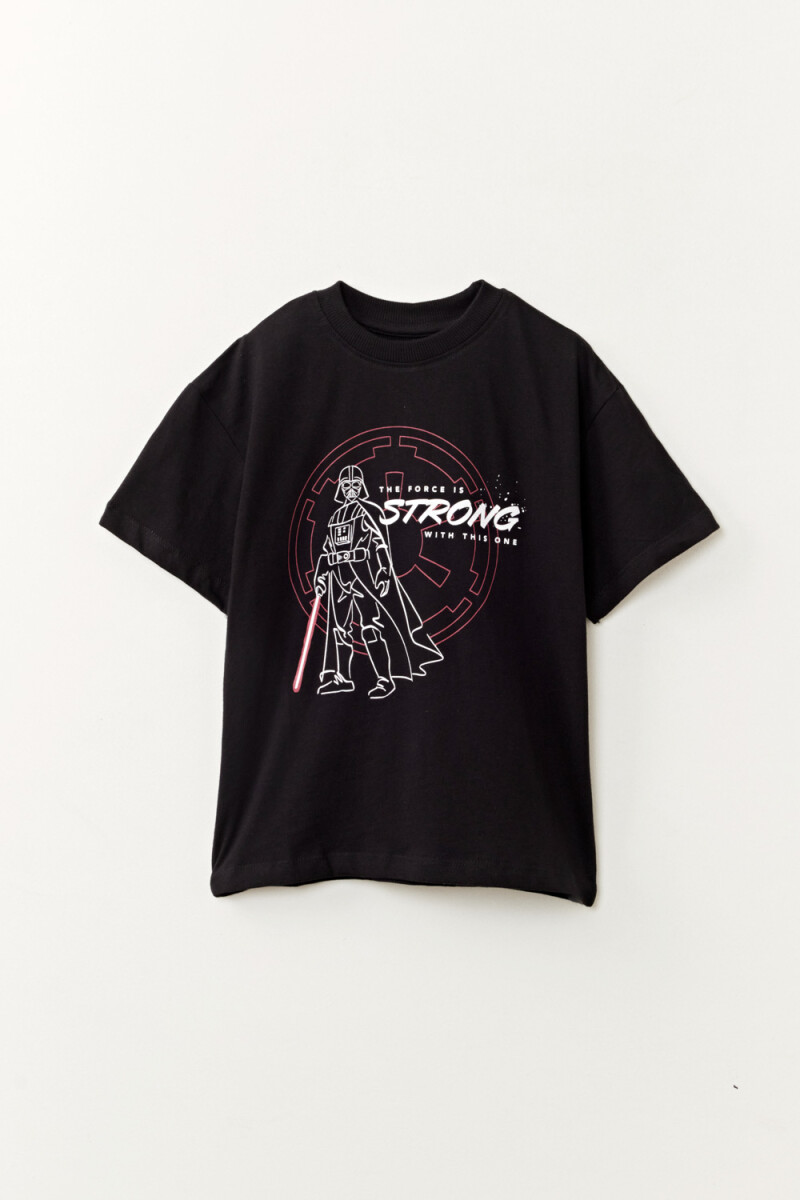 Remera - Star Wars Gris Oscuro 