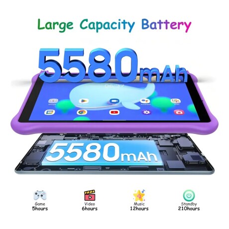 Tablet para niños Blackview modelo Tab 50 Kids Purpura