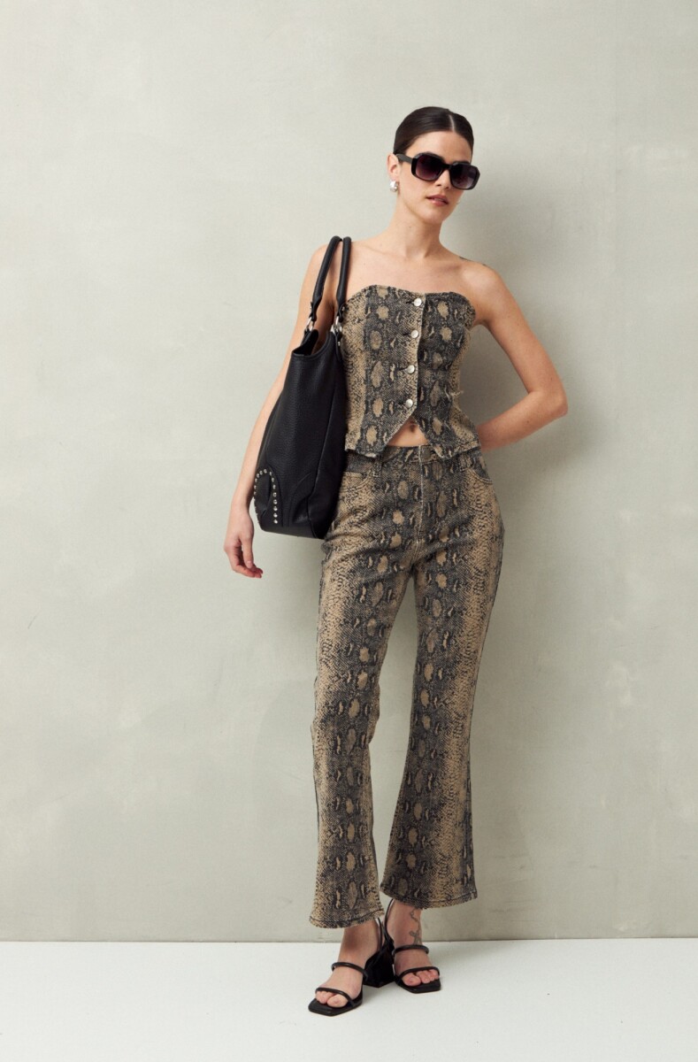 PANTALON DIMITRI - Animal Print 