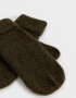 Guantes Varios Romántico Guantes Tejidos Verde - Verde Medio