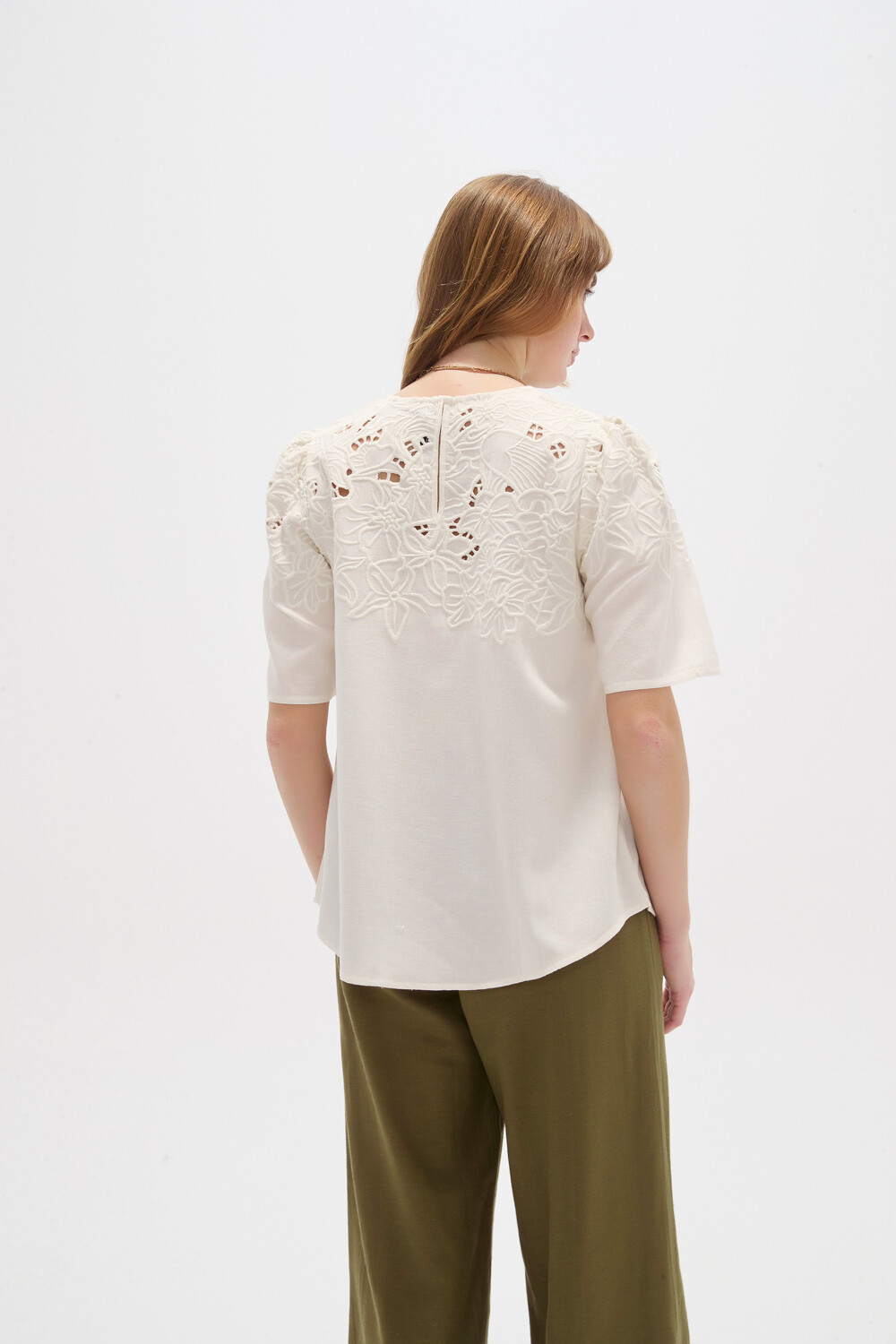 Blusa Benol Marfil / Off White