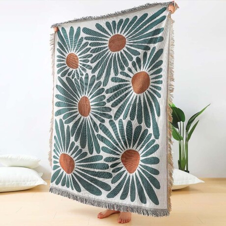 Cobertor Protector Funda Cubre Sillón Sofá Reversible 1.6x2M Verde