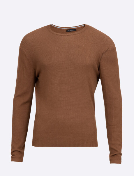 Sweater básico cobre