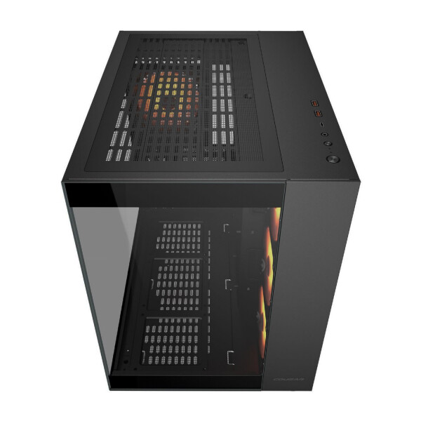 Gabinete Gamer Cougar Fv150 Rgb Fan X 4 Mid Tower GABINETE COUGAR FV150 RGB BLACK