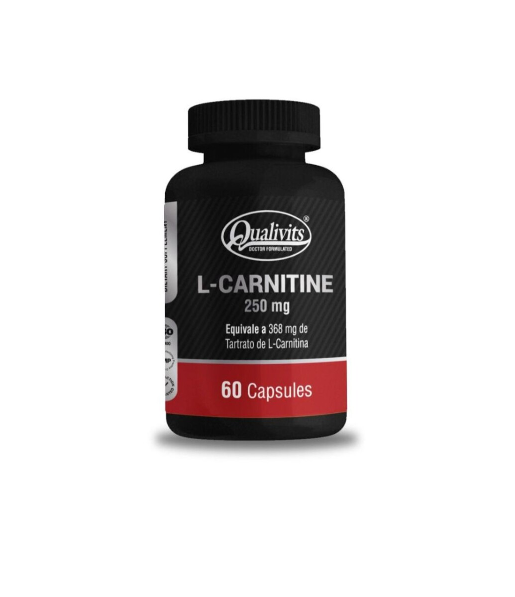 Qualivits L-carnitine 250mg - 60 cap 