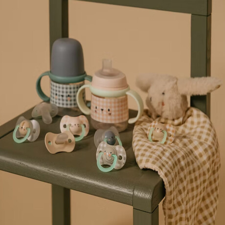 Chupete Suavinex x2 de 6-18M Fisiológico SX PRO Brilla Noche Amarillo