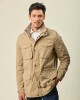 Campera Safari Algodón Beige