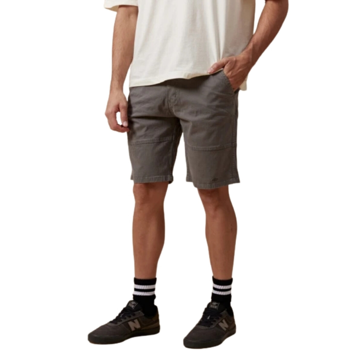 BERMUDA LEO XS-XXL - GRIS PLOMO 