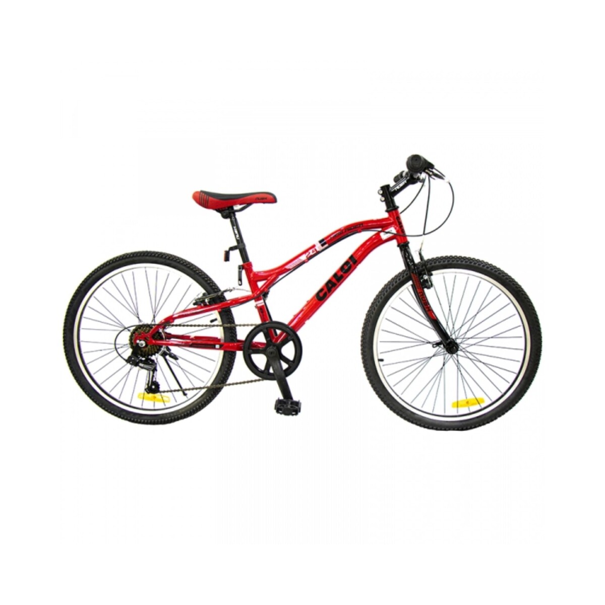 Bicicleta Caloi New Rider 24 - Rojo 