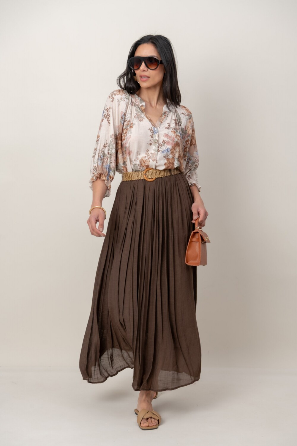 CAMISA TERRA Ocre