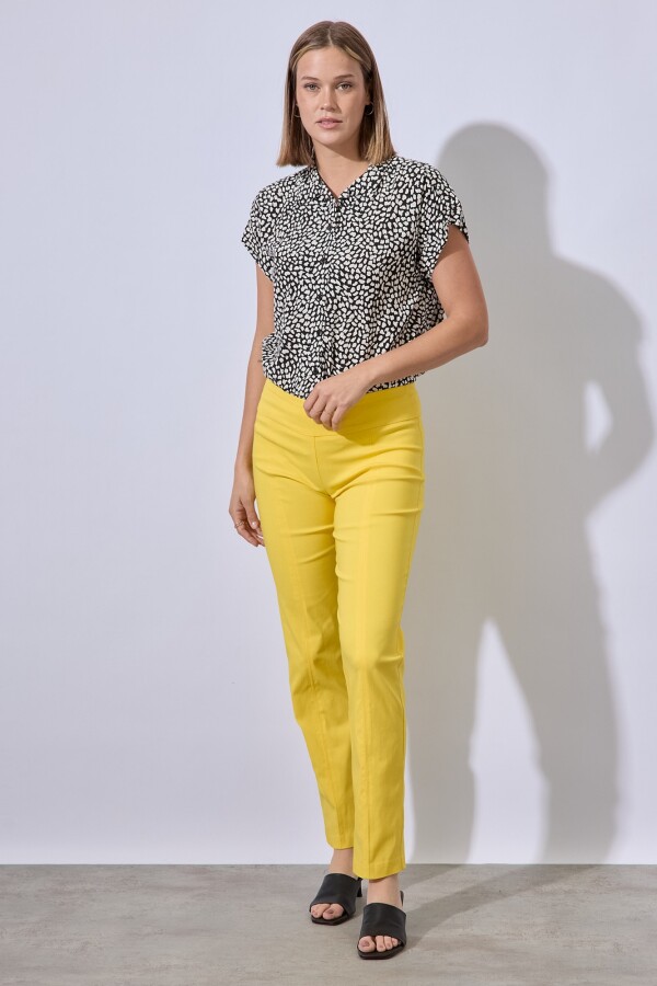 Pantalon Modelador AMARILLO