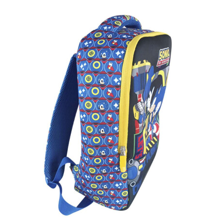 Mochila Infantil Sonic Neopreno Grande 37 x 29 cm