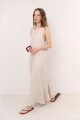 VESTIDO JACKIE BEIGE