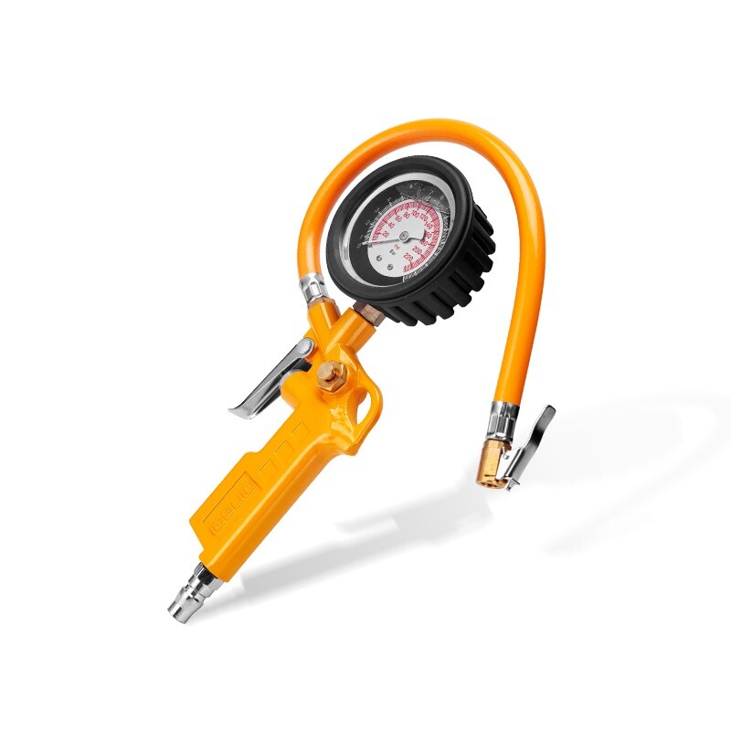DINGQI PISTOLA INFLADORA MANOMETRO DIAL 0-12 BAR 0-170 PSI Dingqi Pistola Infladora Manometro Dial 0-12 Bar 0-170 Psi