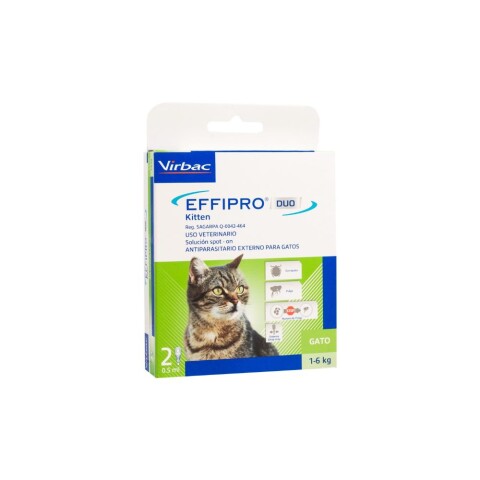 Effipro Dúo Kitten 1-6 kg Und. Effipro Dúo Kitten 1-6 kg Und.