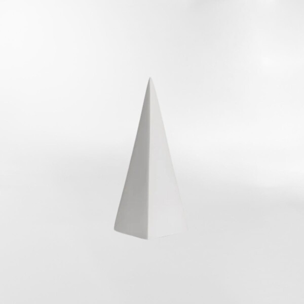 DECORACION PYRAMID Blanco - Medium