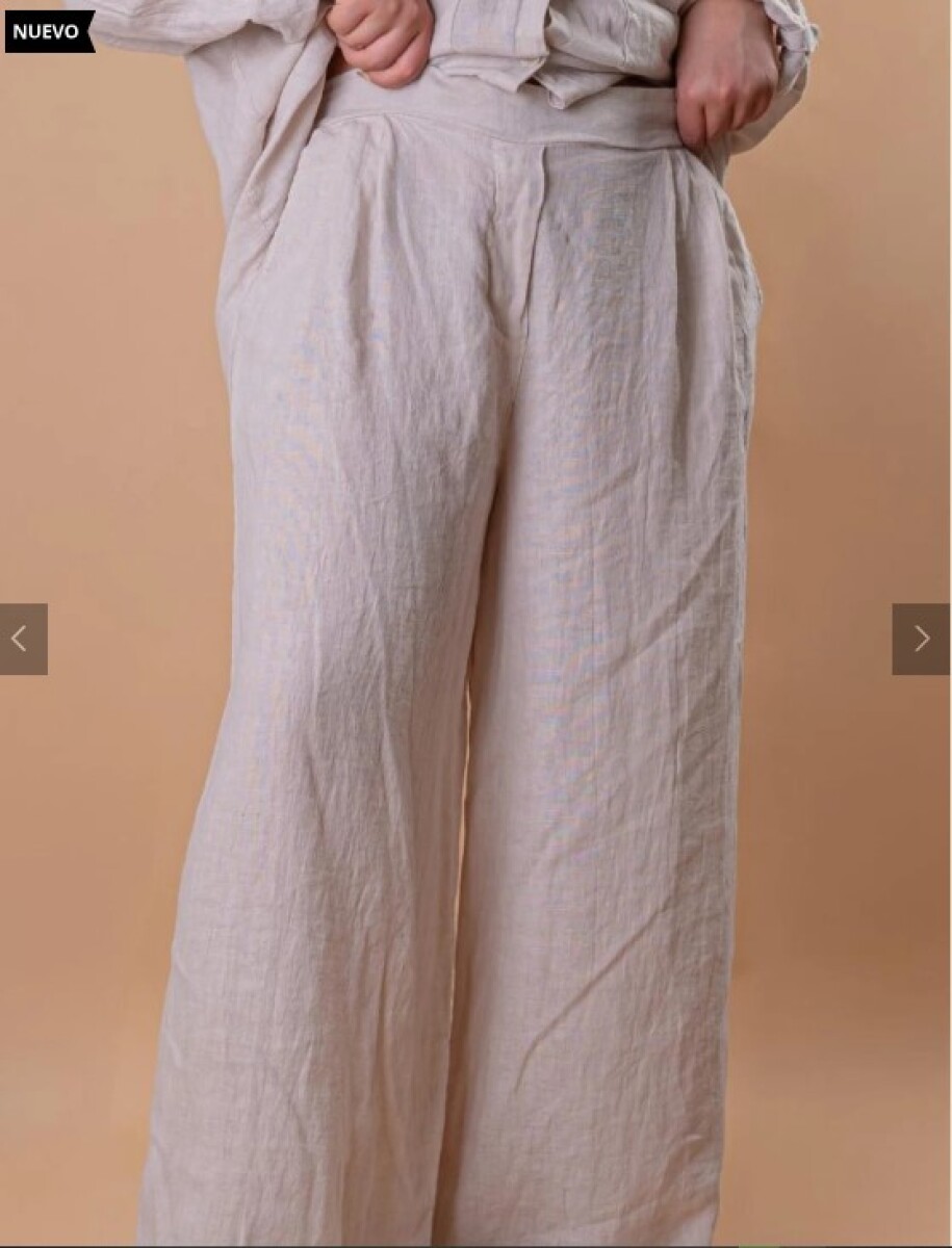 Palazo 100% lino - Negro 