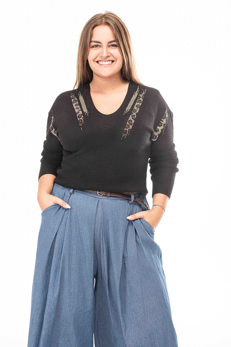 Sweater Lucca - negro 