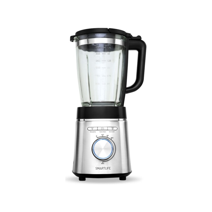 Licuadora Smartlife SL-BL1402 1400 W Vaso de Vidrio 1,75 L Acero Inoxidable Licuadora Smartlife SL-BL1402 1400 W Vaso de Vidrio 1,75 L Acero Inoxidable