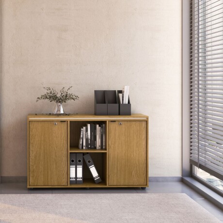 Armario Dover - Bajo c/estantes Roble