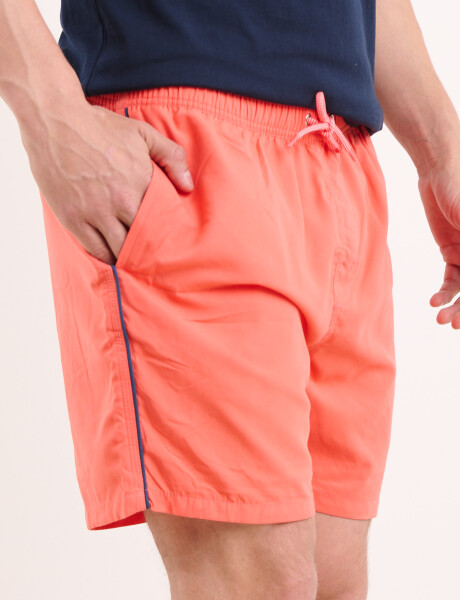 450626 SHORT HARRINGTON LABEL Naranja