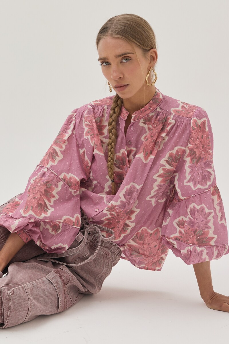 Camisa Lirio - Rosa 