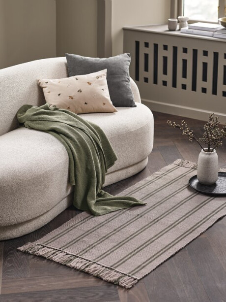 Manta throw HUMLE 130x170 verde Manta throw HUMLE 130x170 verde