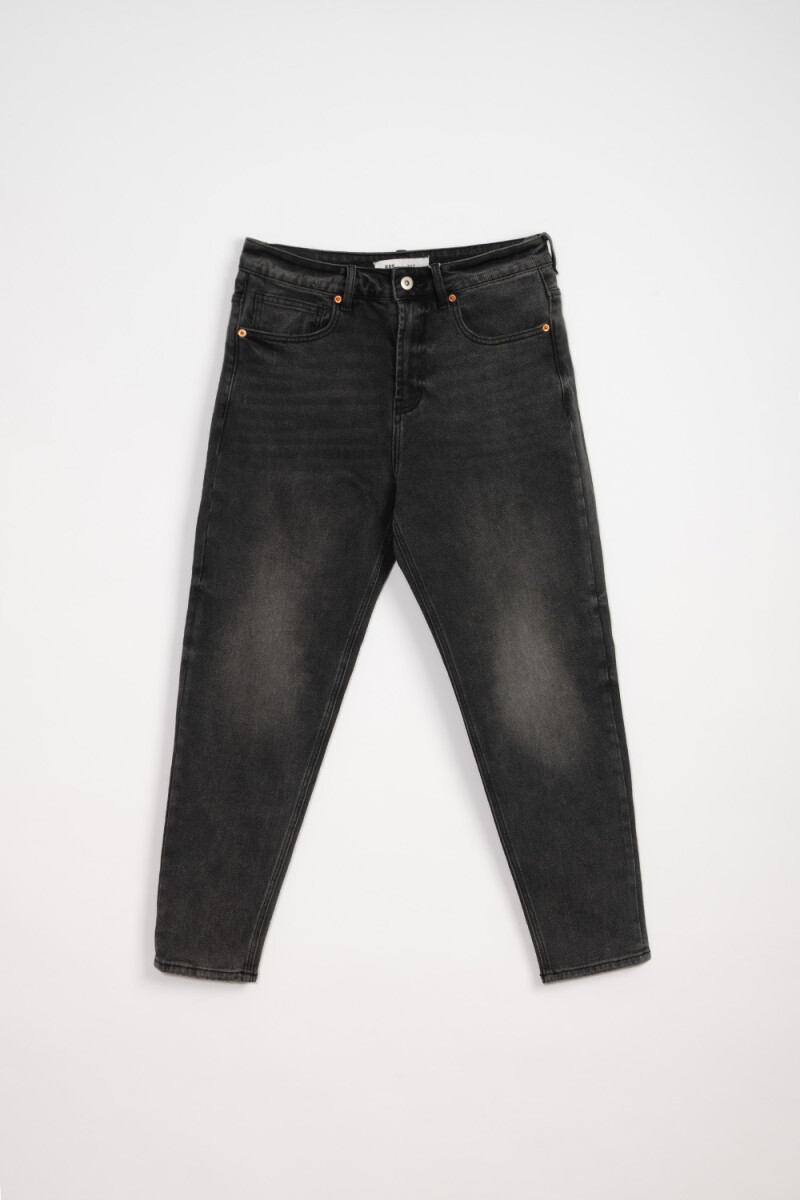 Pantalón jean slim taper - Gris Oscuro 