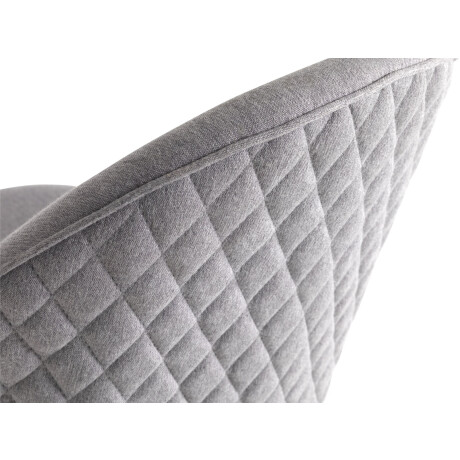 Silla escritorio KOKKEDAL tela gris/blanco Gris/blanco