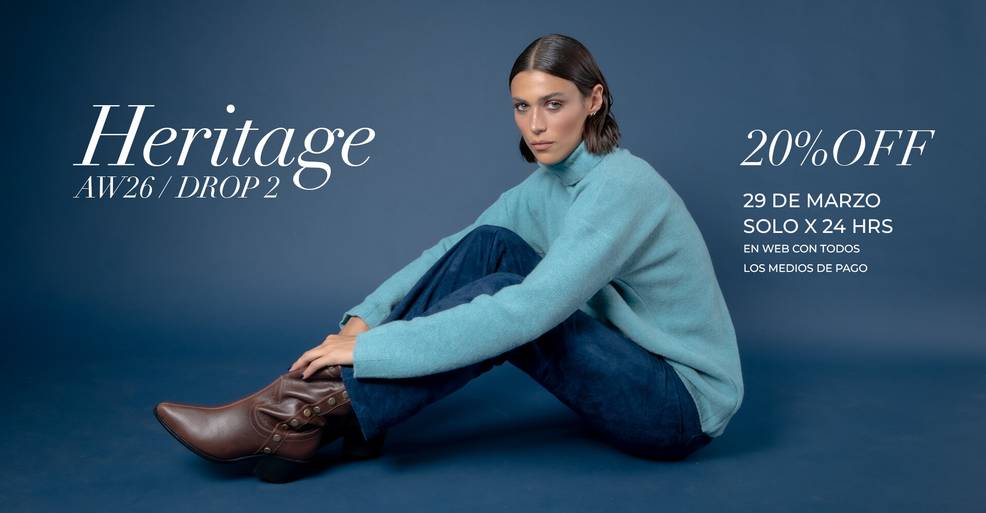 20% de descuento con cualquier medio de pago ! solo x 24 hrs