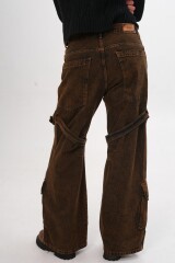 Jean Rebel Azul/Marron