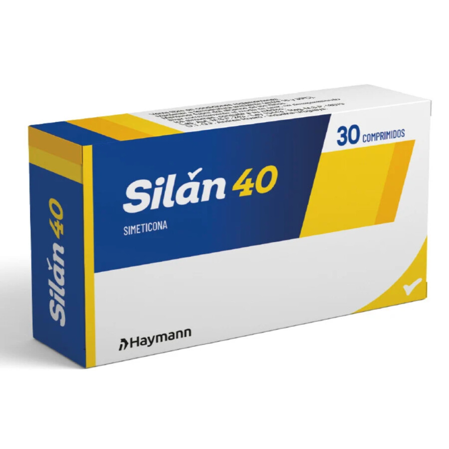 Silan 40 mg 30 Comprimidos - Haymann Silan 40 mg 30 Comprimidos - Haymann
