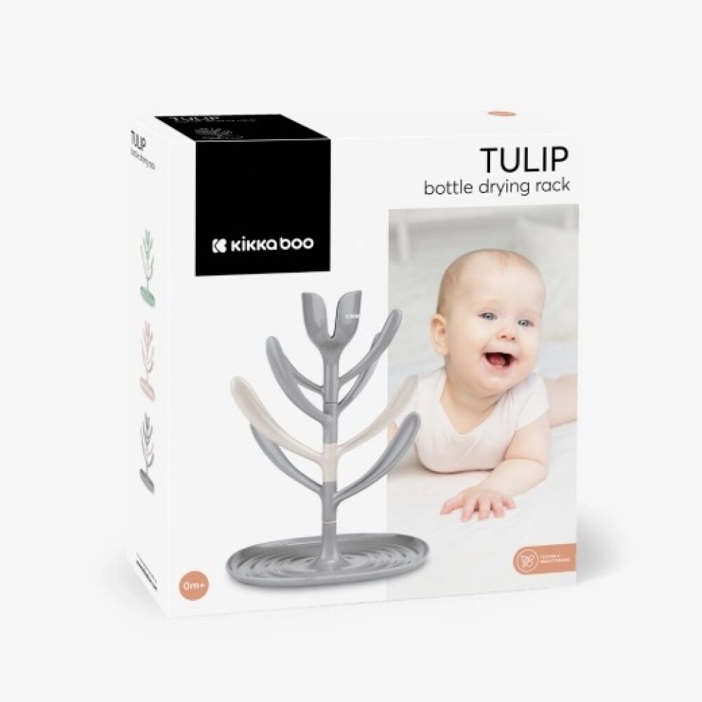 Escurridor tulip KIKKABOO gris