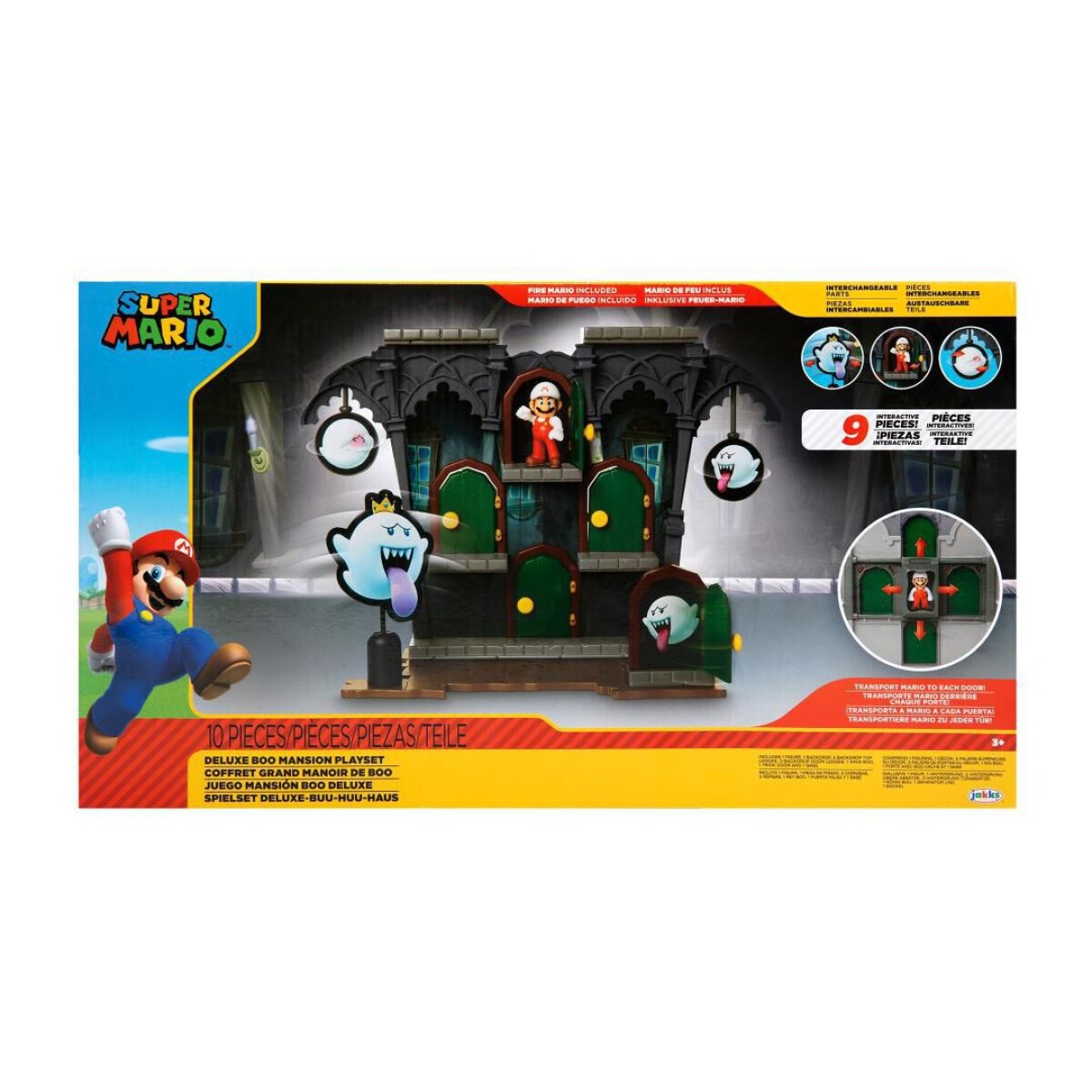 Play Set Super Mario Dlx Boo Mansion Nintendo 