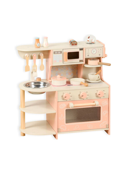 COCINA MADERA CABUTIA ROSADO