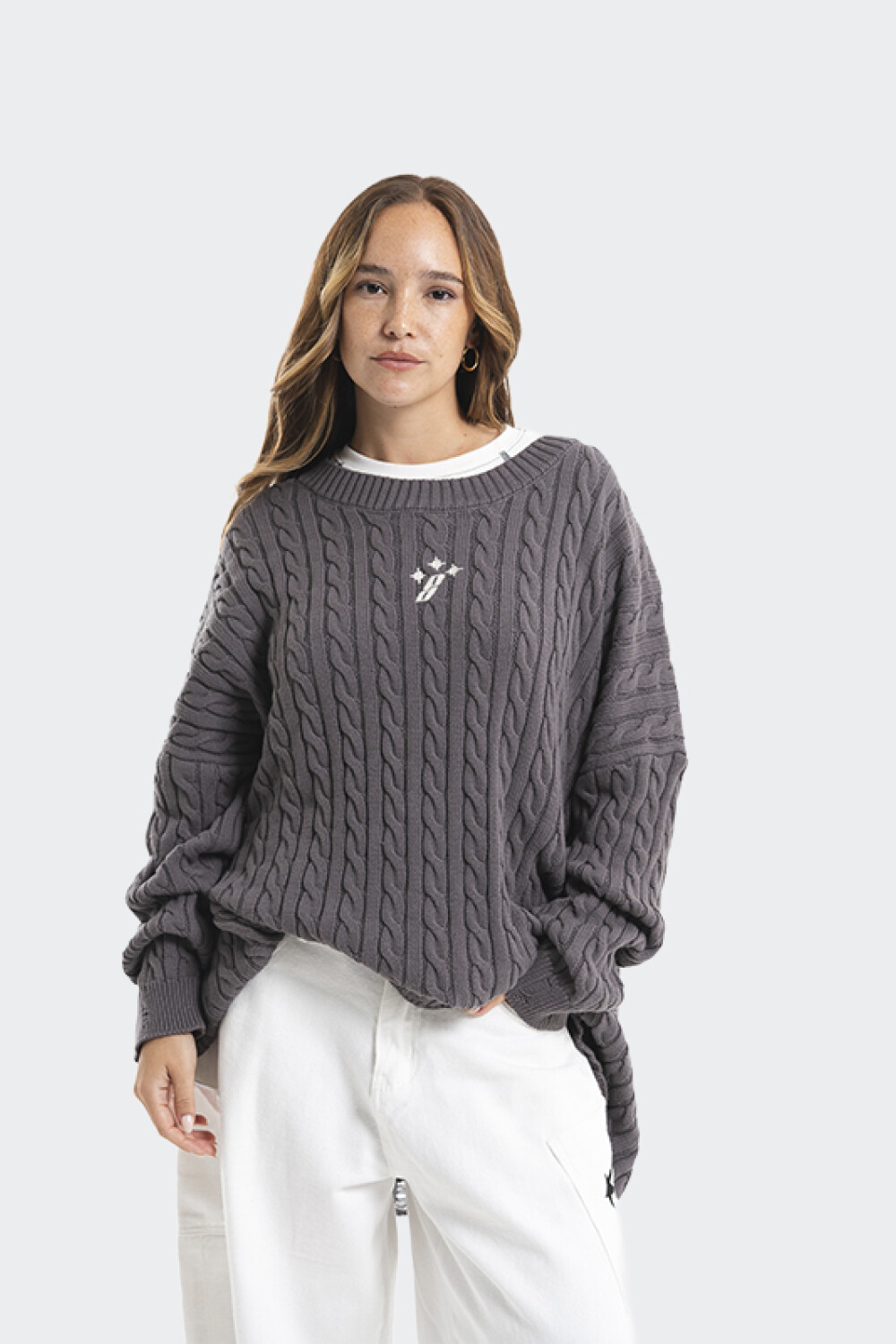 Buzo Pulau Tejido 8 Gris