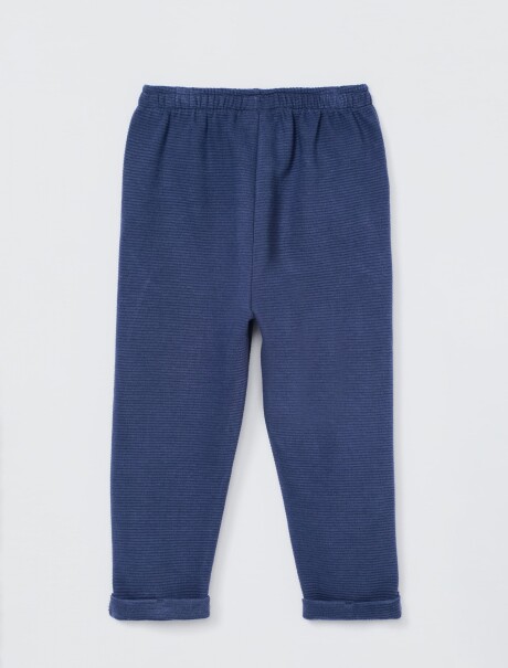 PANTALÓN BÁSICO INFANTIL AZUL