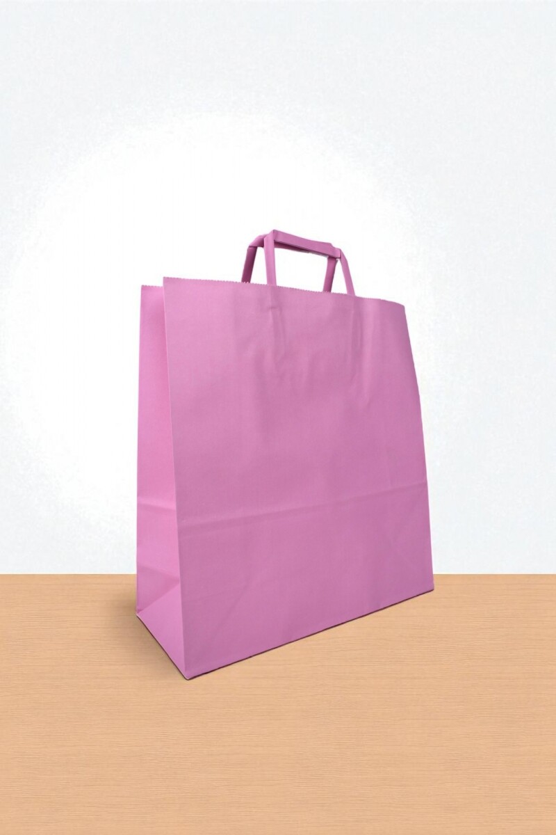 Bolsa lisa acuario 30x12x32 cm - PASTEL PINK 
