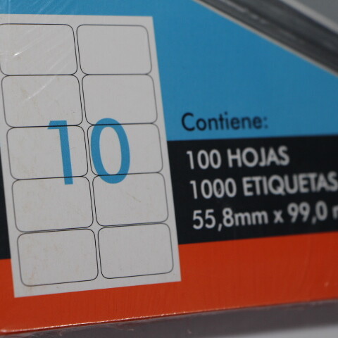 ETIQUETA ROTOLA TAMAÑO A4 318 MODELO 10