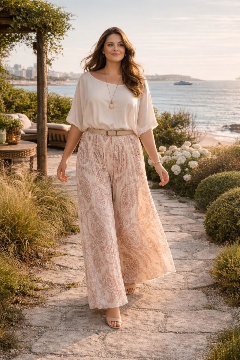 PANTALON MARTE - Beige 