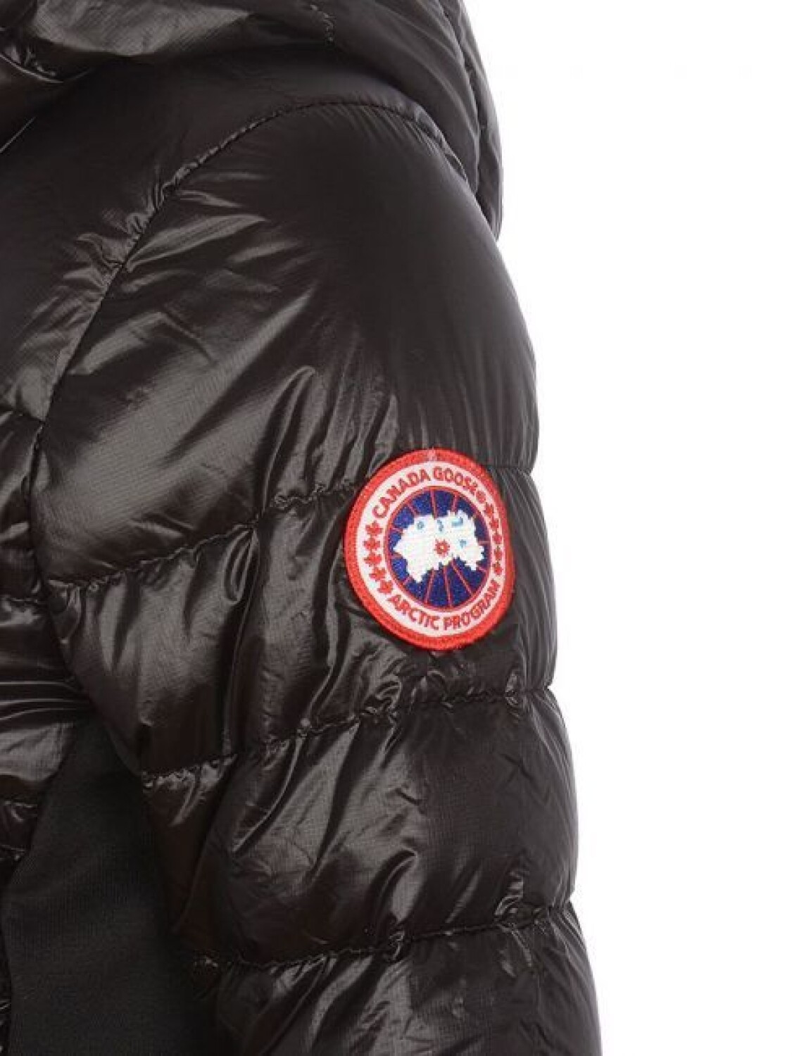 Canada Goose -Campera de nylon con capucha, Hybridge lite hoody Negro