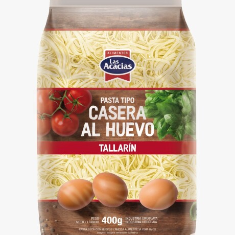 FIDEOS LAS ACACIAS T/CASERO HUEVO 400G TALLARIN FIDEOS LAS ACACIAS T/CASERO HUEVO 400G TALLARIN