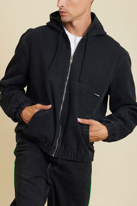 CAMPERA JEAN LUZO RUSTY Negro
