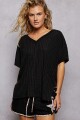 CAMISETA Negro