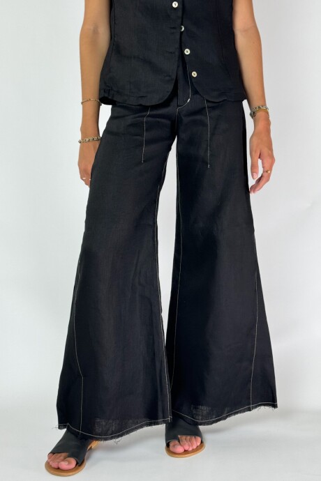 PANTALON JACINTO NEW LINO Negro
