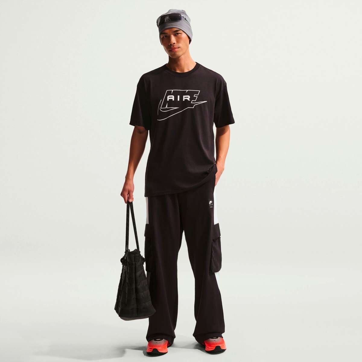 Remera Nike Lse Nike Air de Hombre - Negro 