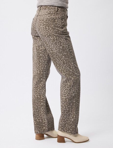 Jean animal print Duna Jean animal print Duna