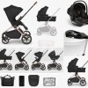 Travel system 4 en 1 KARA ISOFIX KIKKABOO - Black Travel system 4 en 1 KARA ISOFIX KIKKABOO - Black