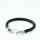 Pulsera cuero Negro